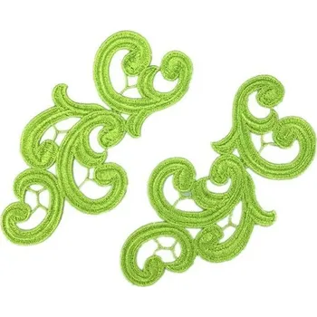 EU Krajková aplikace ORCHID Fluo Green