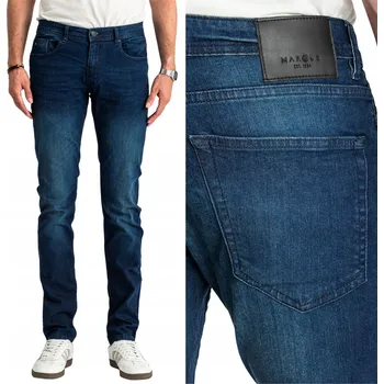Pánské džíny Marcus Felix Super 2191 pánské džíny rovného střihu velikost 30/32