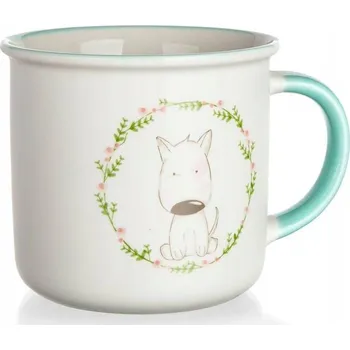 Hrnek Banquet s dekorem pejska, keramický, 400 ml