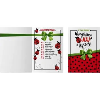 Přání k narozeninám 11,7 x 16,6 cm