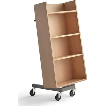 Vozík na knihy LIBER, bříza