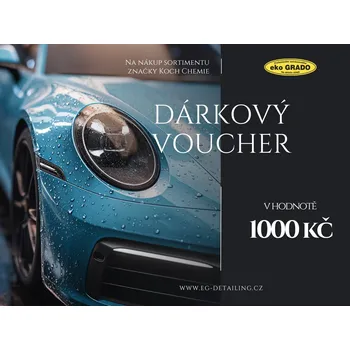 Univerzální čisticí prostředek Dárkový Voucher v hodnotě 1000,- Kč