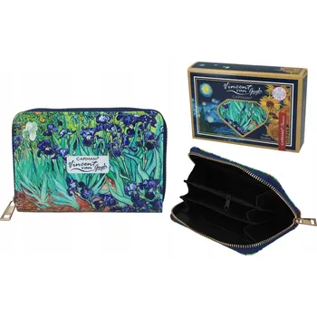 Carmani peněženka eko kůže vícebarevná Kosatce - unisex