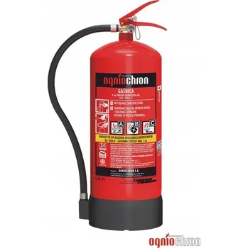 Hasicí přístroj Hasicí Přístroj práškový Ogniochron 9 l 9 kg ABC s držákem
