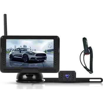 Couvací kamera Wifi parkovací set A3507, 5" HD display s jednou zadní kamerou