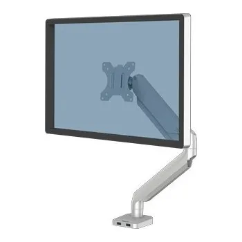 Monitor Fellowes Ergonomics arm for 1 monitor - Platinum series silver (8056401)