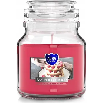 Svíčka Parafínová vonná svíčka Raspberry Cloud Aura 1 ks