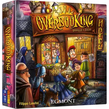 Desková hra Společenská hra Overbooking: Dochází lůžka Egmont