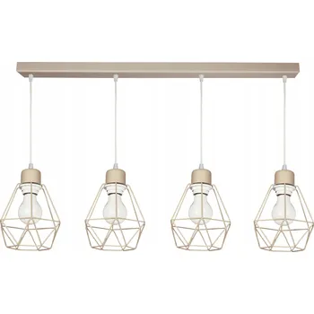 Závěsné svítidlo JasnoCiemno LAMPA DIAMOND LOFT 4 - světelné body E27