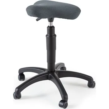 Židle TANJA, bez opěradla, šedá