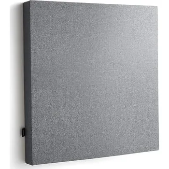 Paraván Akustický panel POLY, čtverec, 600x600x56 mm, nástěnný, světle šedá