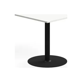 Jídelní stůl Stůl ALVA, 700x700x720 mm, vysokotlaký laminát, černá/bílá