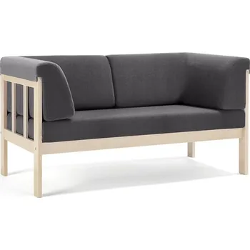 Pohovka Sedačka KIM, 2místná, potah Medley, tmavě šedá