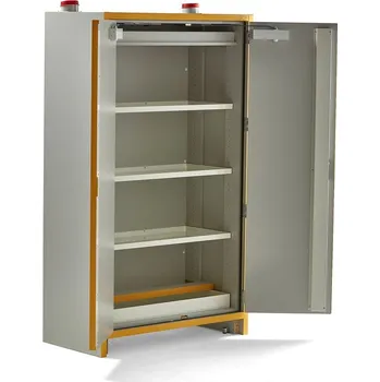 Trezor Skříň na chemikálie REACT, ohnivzdorná, 1980x1115x550 mm