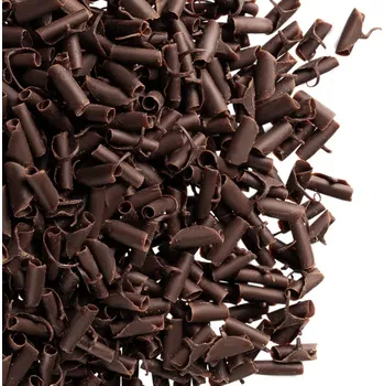 Jedlá dekorace na dort Barbara Luijckx Čokoládové zdobení - čokoládové hoblinky tmavá čokoláda 50g
