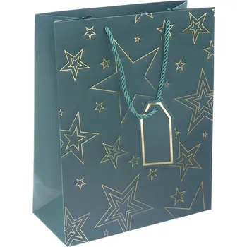 Dárková taška Dárková taška hvězda 26x12x32 cm