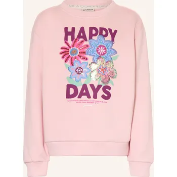 Dámská mikina Garcia Dívčí Mikina S Flitry, růžová, 116