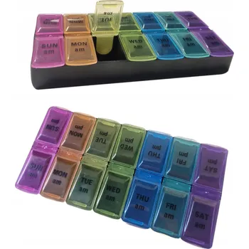 Obraz Organizér na léky, 2 přihrádky na den