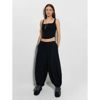 Dámská móda Kalhoty joggers - XS - House - černá - 649IU-99X