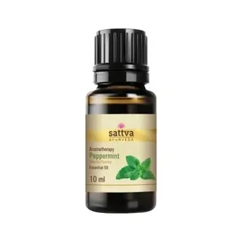 SATTVA ESSENTIAL PEPPERMINT OIL 10ML / ESENCIÁLNÍ MÁTOVÝ OLEJ 10ML