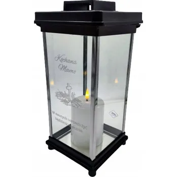 Svíčka LAMPION MILANO / PERSONALIZOVANÝ / TÁTA / ŠVESTKA / 1 KUS