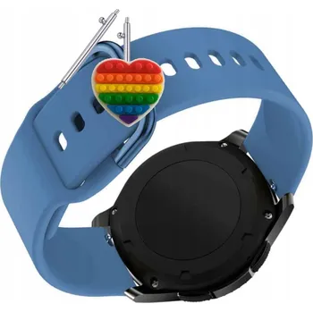 Pouzdro na mobilní telefon Pásek Řemínek pro Calmean Nemo 2, Silikon Modrý Poutko, nastavitelný