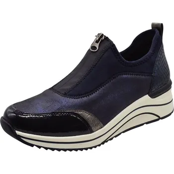 Dámské polobotky Dámská zimní kotníková obuv RIEKER REMONTE D0T08-14 modrá vel. 41