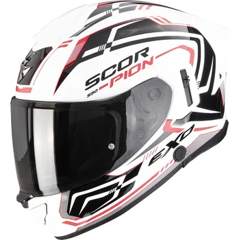Motodoplněk Integrální helma na motorku Scorpion EXO-530 Air Slope bílo-černo-červená S