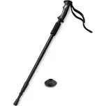 Aga Trekingová hůl AntiShock Nastavitelná, 61–135 cm, Černá, Hliník, Pěnové rukojeti STK22155