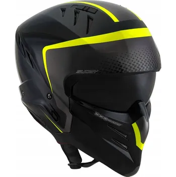 Cyklistická přilba SUOMY PŘILBA ARMOR CREW ČERNÁ ŽLUTÁ VELIKOST L K6AM0001.5