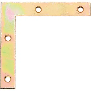 Tesařské kování ALBERTS Úhelník nábytkový pozink