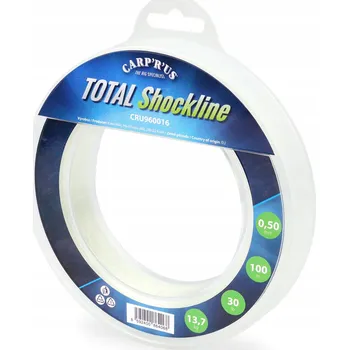 Carp'R'Us - Total Shock Line Průhledný vlasec 0,50mm 100m; 13
