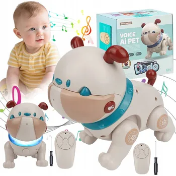 ROBOTICKÝ PES CHYTRÁ HRAČKA PRO DĚTI ZPÍVÁ A TANCUJE VZDĚLÁVACÍ ROZVOJOVÁ HRAČKA