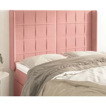 Ložnice Čelo postele typu ušák růžové 147x16x118/128 cm samet IM_3119633