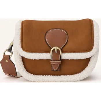 Kabelka Viamailbag Dámská Taška Přes Rameno Agnes Suede, koňaková,...