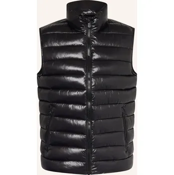 Pánská bunda Save The Duck Pánská Prošívaná Vesta Gil, černá, 54