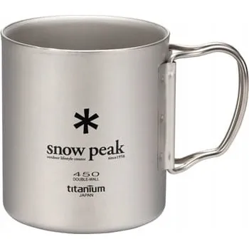 Titanový hrnek s uchem Snow Peak 450 ml Double