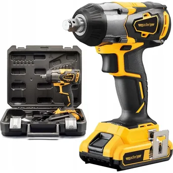 Rázový utahovák 1/2" AKU 1x2Ah ADLER 350Nm