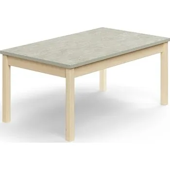 Psací stůl Stůl DECIBEL, 1200x700x530 mm, akustické linoleum, bříza/šedá