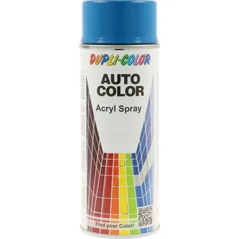 Barva ve spreji Dupli-Color 8-0470 Sprej 400ml Modrá Světle Modrá VW AUDI LV5C Turbo Blau