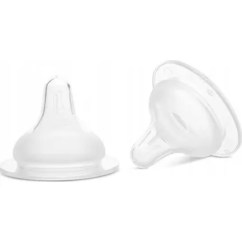 Střední antikolikový Dudlík , 2 ks, pro širokou lahev Lorelli