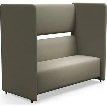 Pohovka Akustická pohovka CLEAR SOUND, 3místná, potah Focus Melange, béžová