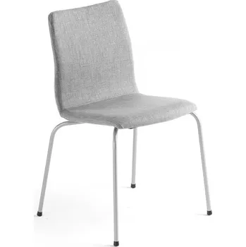 Jednací židle Konferenční židle OTTAWA, stříbrně šedý potah, šedá