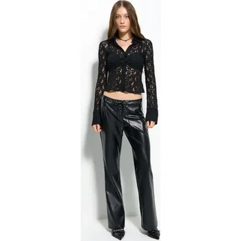 Dámská móda Zvonové kalhoty - 34 - House - černá - 349HO-99X