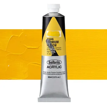 Vodová barva Akrylová barva Holbein Heavy Body - Cadmium Yellow Balení: 60 ml
