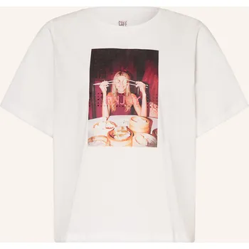 Dámské tričko Oui Dámské Tričko S Ozdobnými Kamínky, bílá, 40