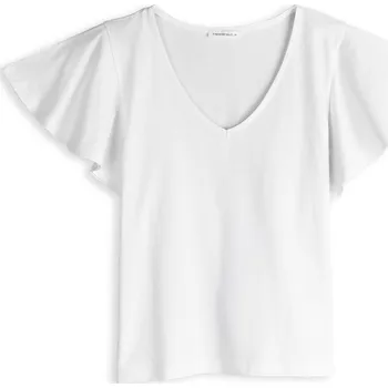 Dámské tričko GATE Bavlněné tričko s volánem 34 225-1641/10