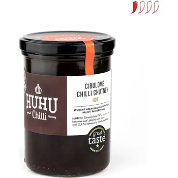 Omáčka Huhuchilli Cibulové chutney (440 ml) - hot
