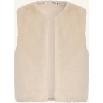 Dámská vesta Garcia Dívčí Vesta Z Umělé Kožešiny, krémová, 128