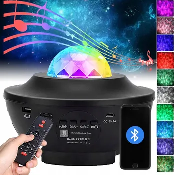 Lampička Projektorová lampička Bedee černá